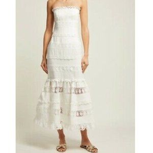 zimmermann linen panel dress